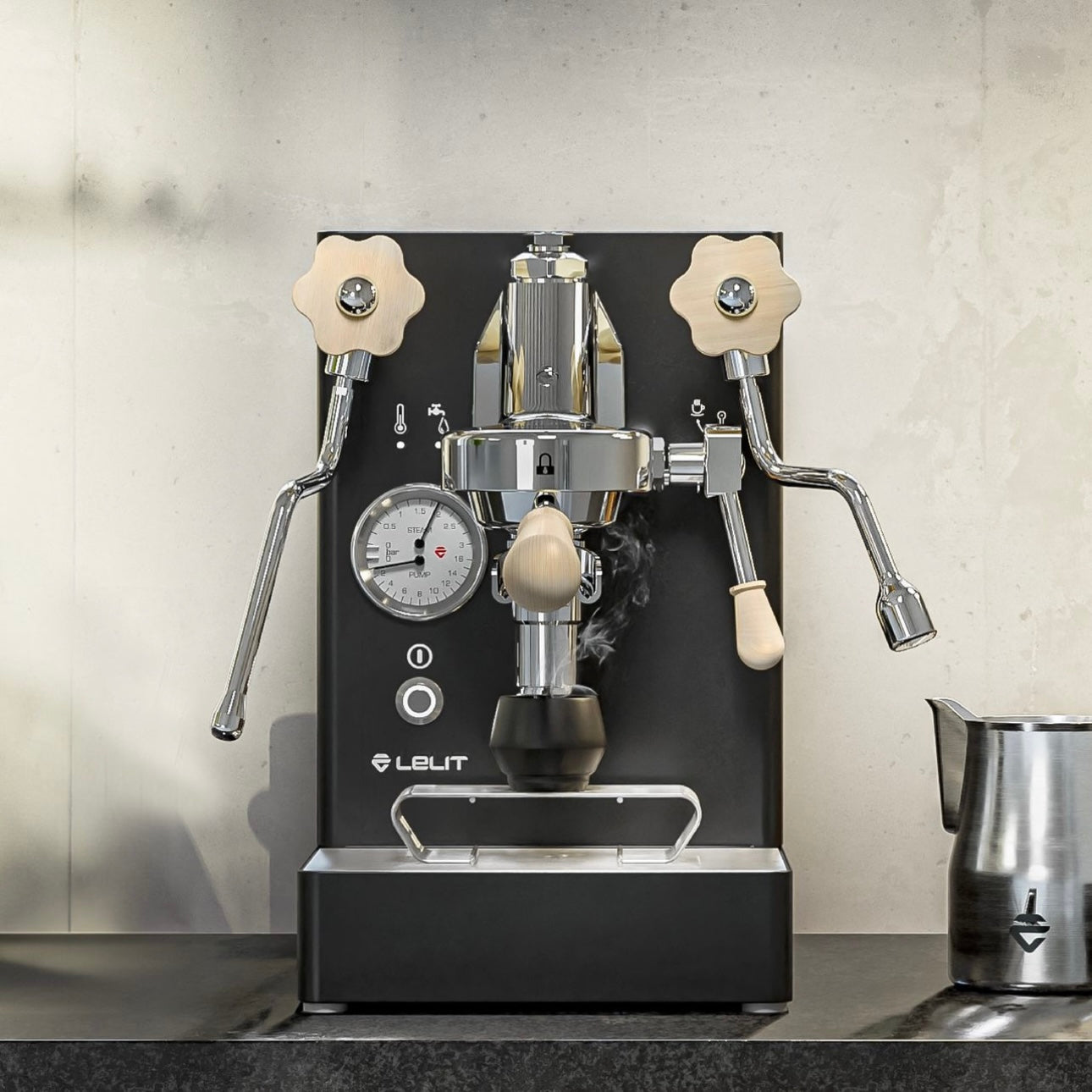 Lelit | MaraX V2 Black PL62X-EUCB Espresso Coffee Machine - Espresso Retro Hong Kong