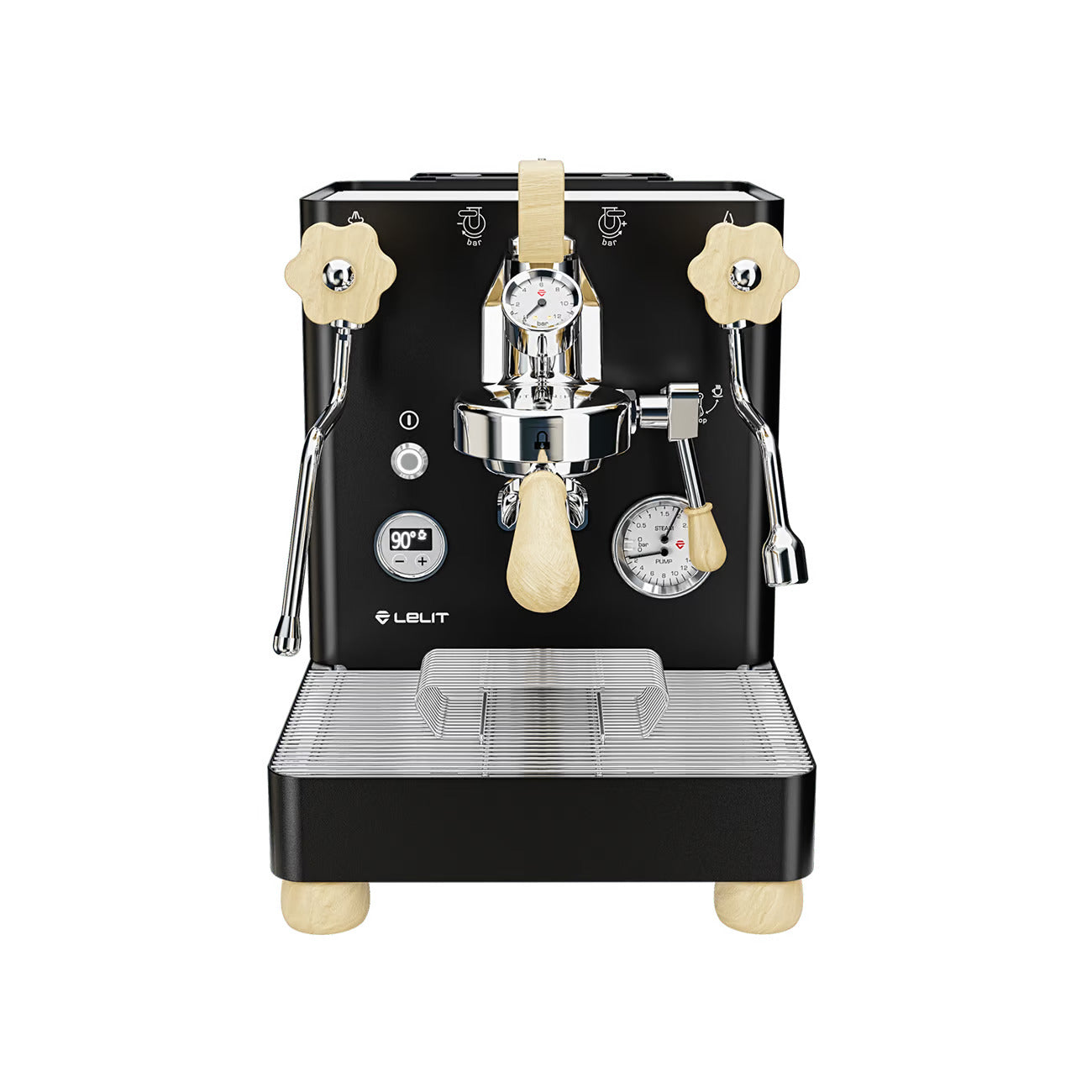 Lelit | Bianca V3 Black PL162T-EUCB Espresso Coffee Machine - Espresso Retro Hong Kong