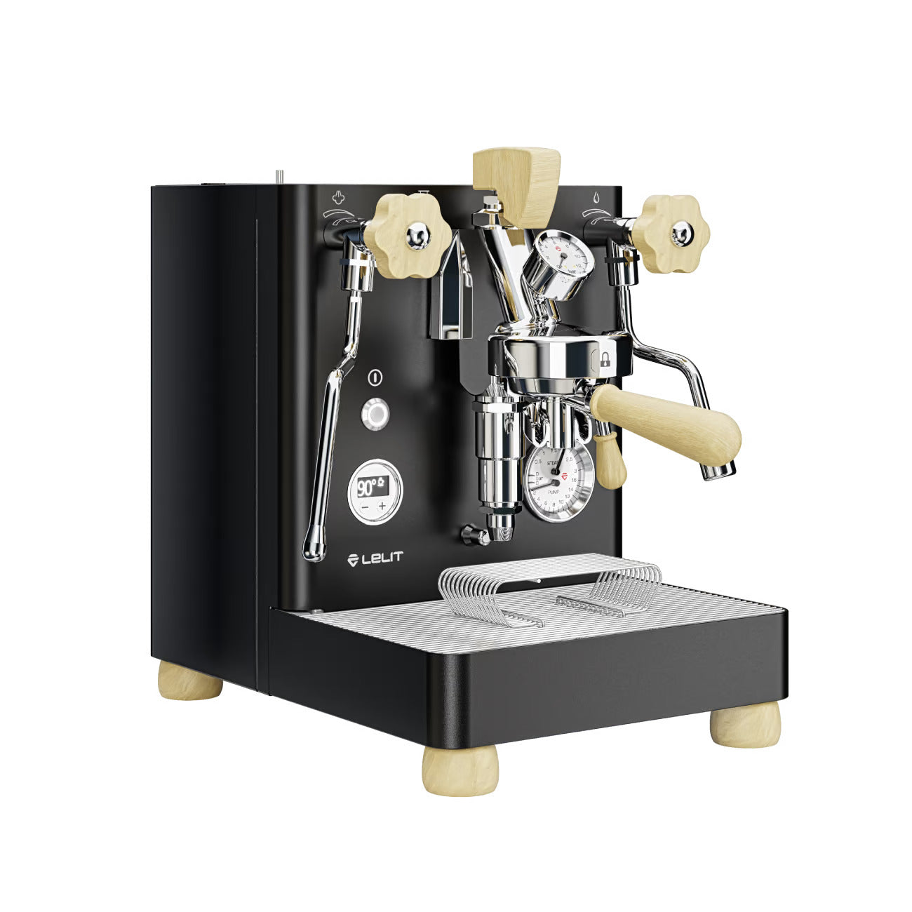 Lelit | Bianca V3 Black PL162T-EUCB Espresso Coffee Machine - Espresso Retro Hong Kong