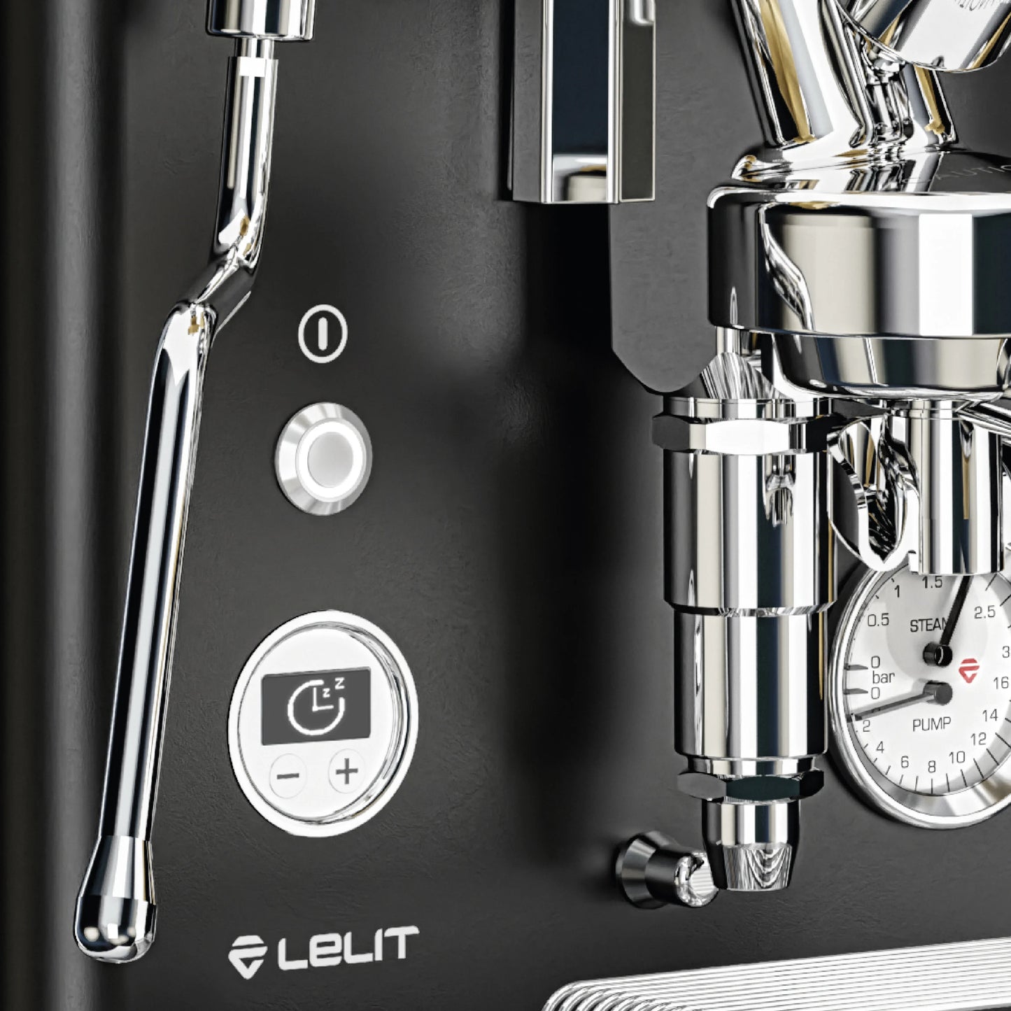 Lelit | Bianca V3 Black PL162T-EUCB Espresso Coffee Machine - Espresso Retro Hong Kong