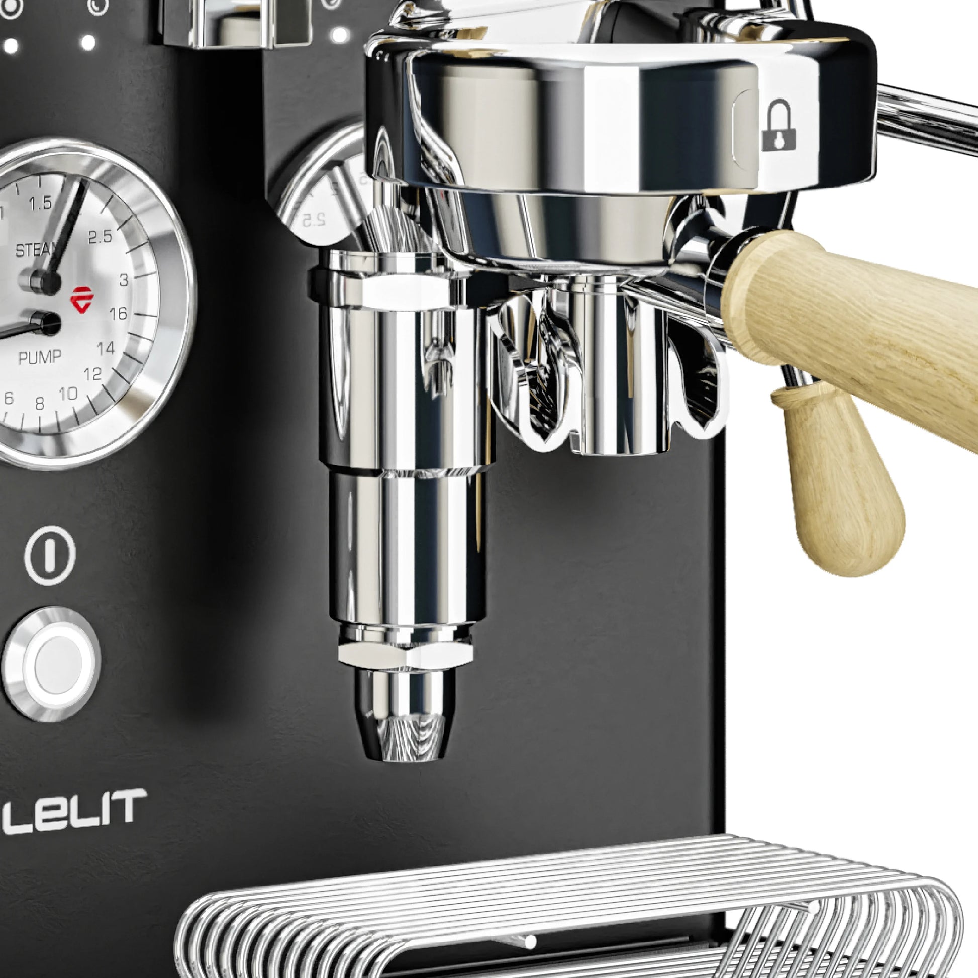 Lelit |  MaraX V2 Black PL62X-EUCB Espresso Coffee Machine - Espresso Retro Hong Kong